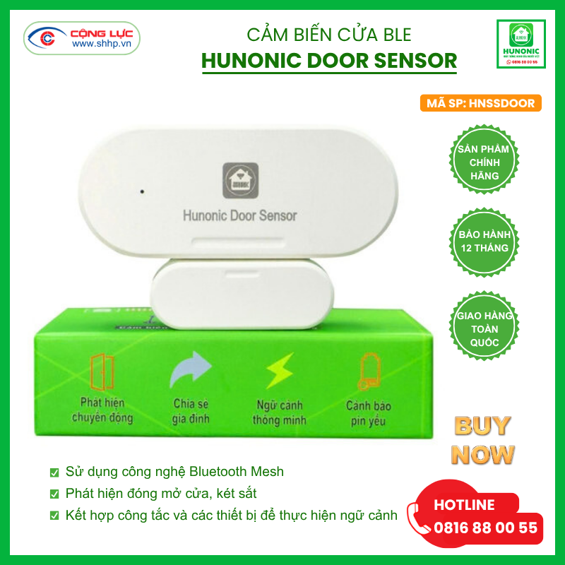 Cảm Biến Cửa BLE Hunonic Door Sensor